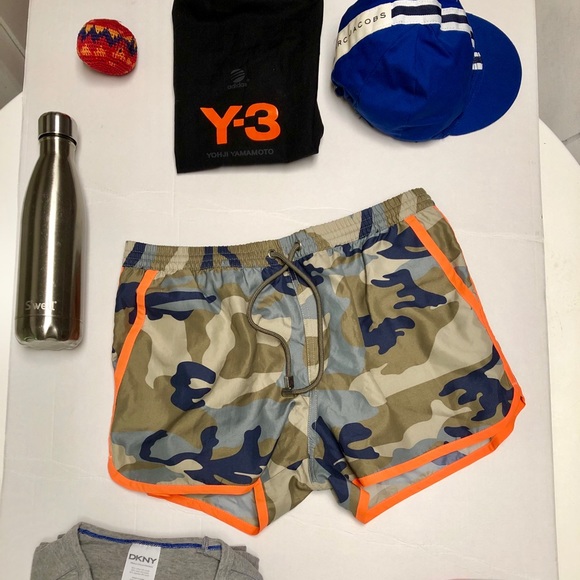 mens swim shorts zara